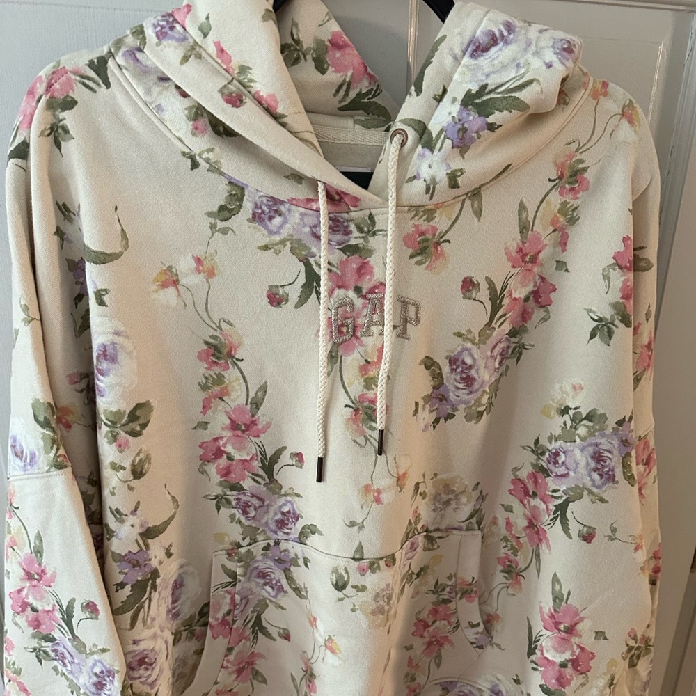 LoveshackFancy Floral Hoodie